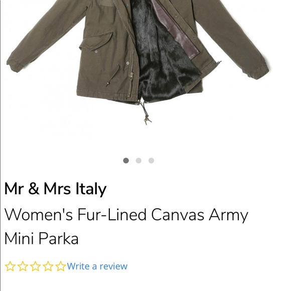 Me. & Mrs. Italy Parka (Authentic) - Picture 5 of 8